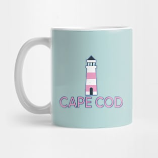 Cape Cod Vintage Lighthouse Mug